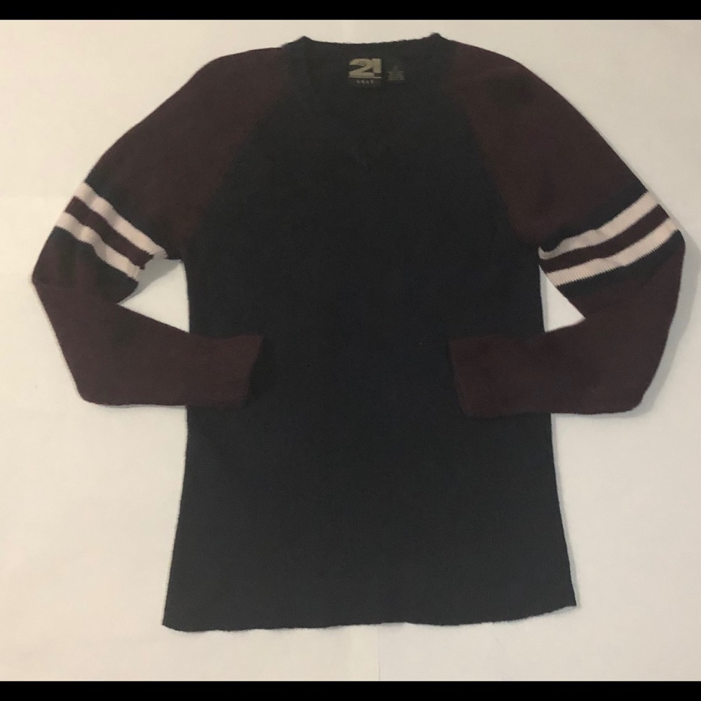 Rue 21 Sweater Red Blue Stripe Womens S